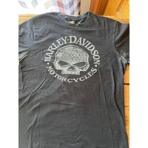 Harley-Davidson Mens Horsepower Williamsport PA Skull Graphic T-Shirt Black M